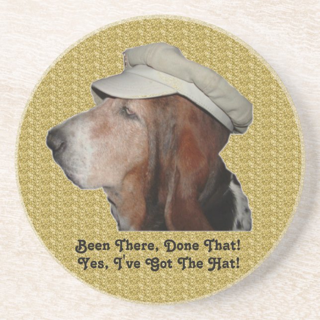 Coaster Basset Hound Been There, Done That (Front)