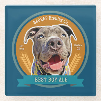 Coaster / Best Boy Beer Label Design