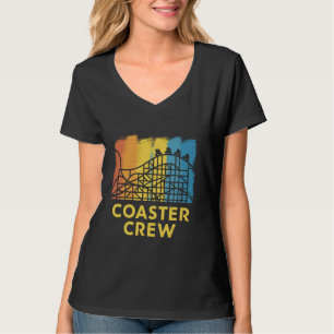 Coaster Crew Rollercoaster Family Roller Vintage T-Shirt