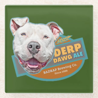 Coaster / Derp Dog Beer Label Design