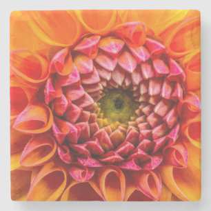 Coaster, floral art stone coaster