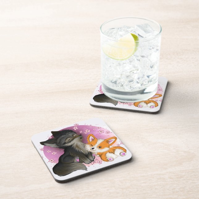 Coaster - Fluffy Cuddles (Right Side)