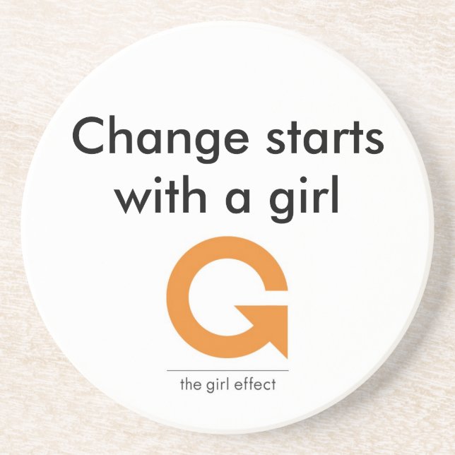 Coaster - Girl Effect (Front)