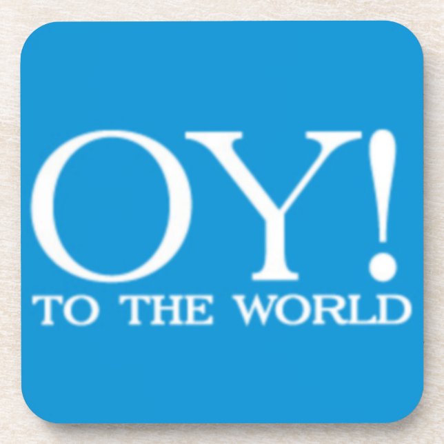 Coaster - Hanukkah Oy! to the World (Front)