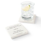 Coaster here's to the ones that didn't believe