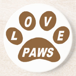 Coaster Love Paws on Paws Brown