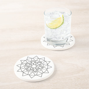 Coaster - Mandala to Colour