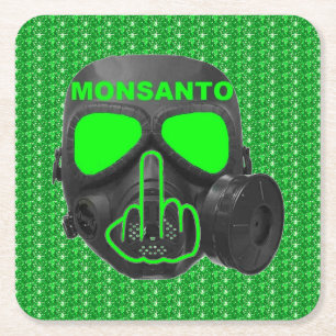 Coaster Monsanto Gas Mask Flip