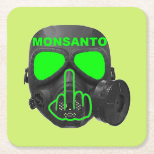 Coaster Monsanto Gas Mask Flip