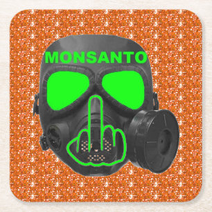 Coaster Monsanto Gas Mask Flip