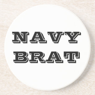 Coaster Navy Brat