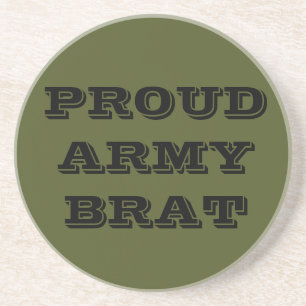 Coaster Proud Army Brat