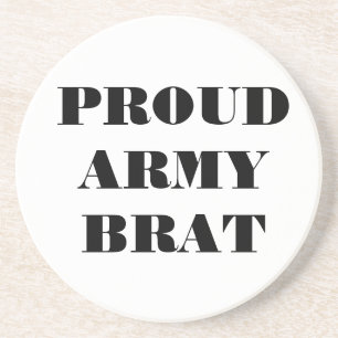 Coaster Proud Army Brat