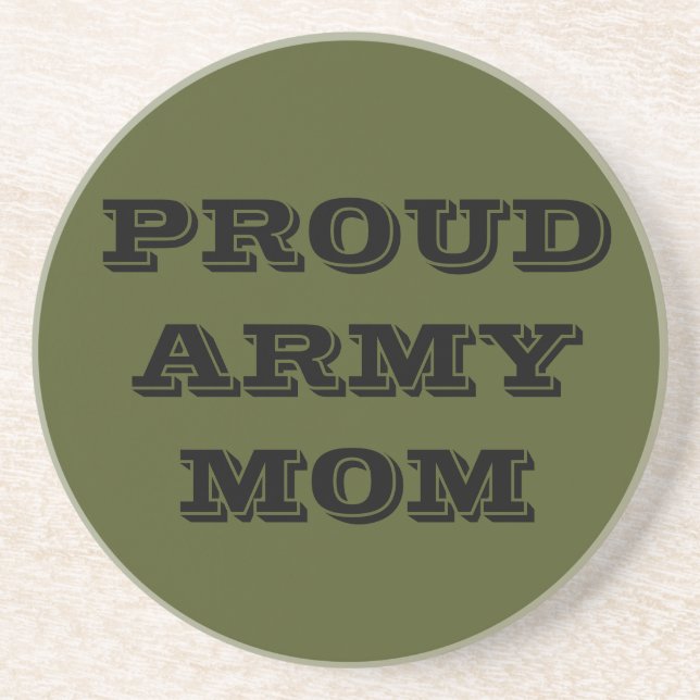 Coaster Proud Army Mum (Front)