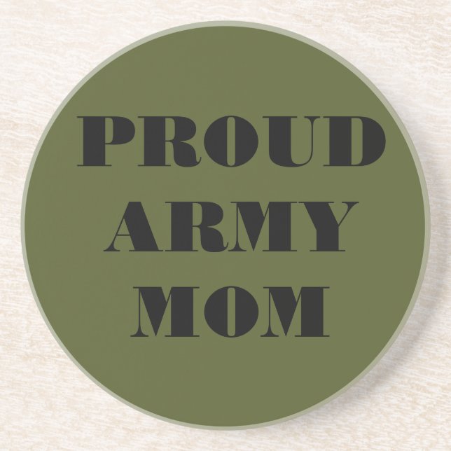 Coaster Proud Army Mum (Front)