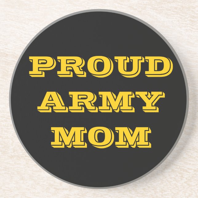 Coaster Proud Army Mum (Front)