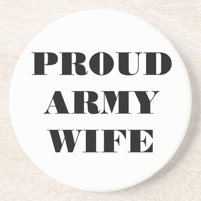 Coaster Proud Army Wife (Front)