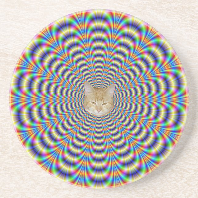 Coaster  Psychedelic Ringed Pulse (Front)
