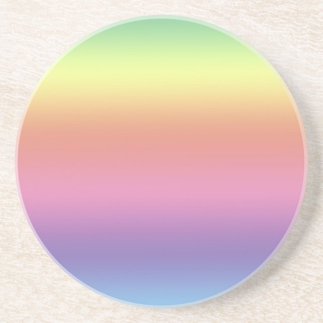 Coaster - Rainbow Stripes (Front)