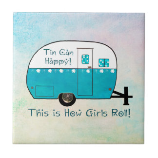 COASTER | Retro Camper | Tile | Personalise It!