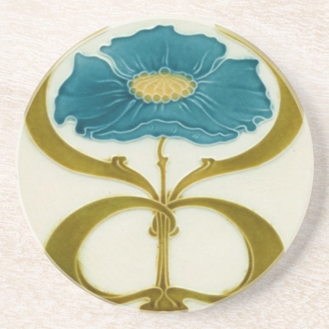 coaster Sand stone Coaster Art Nouveau (Front)