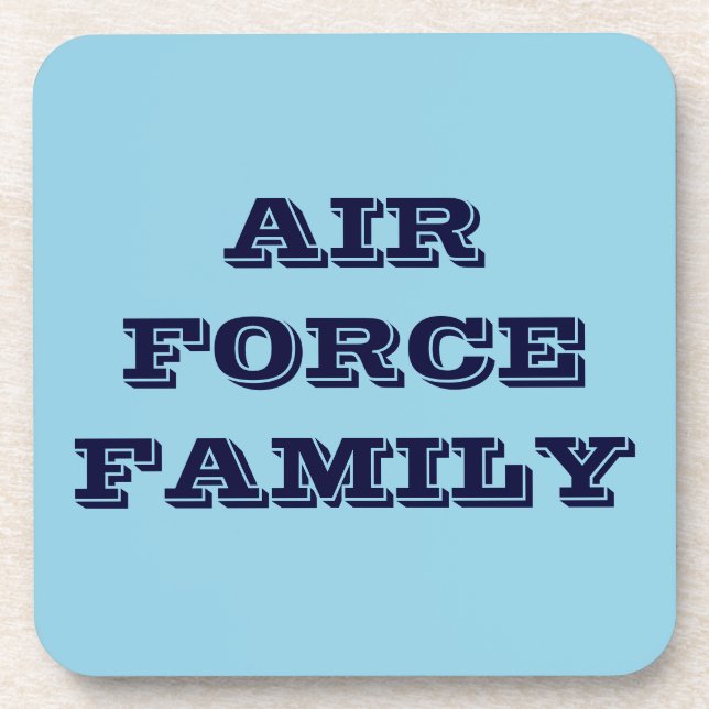 Coaster Set Air Force Family (Front)