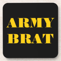 Coaster Set Army Brat