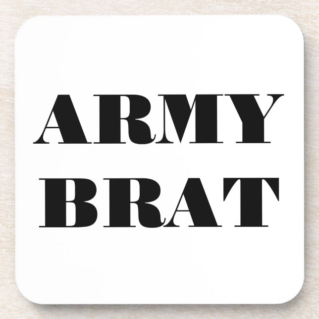 Coaster Set Army Brat (Front)