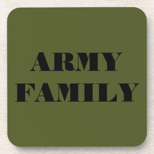 Coaster Set Army Family