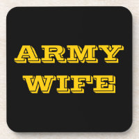 Coaster Set Army Wife