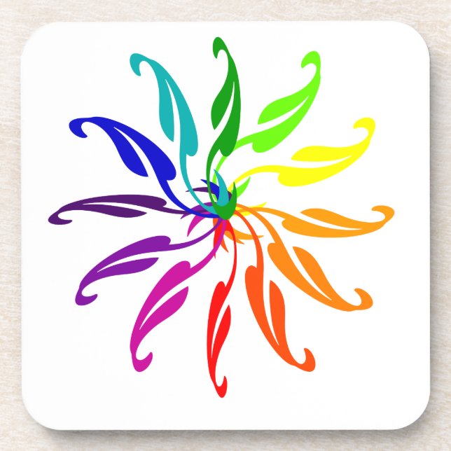 Coaster set - Colour Wheel (Front)