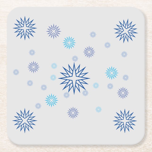 Coaster Set - Glowing Stars (Front)