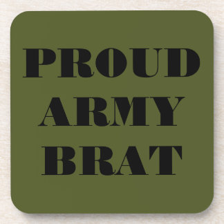 Coaster Set Proud Army Brat
