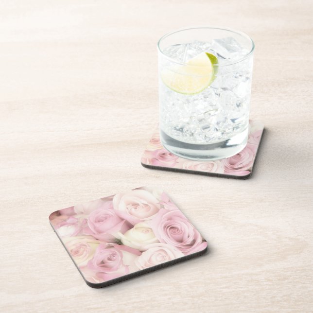 Coaster Set Roses (Right Side)