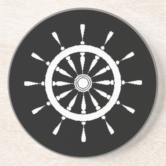 Coaster - Ships Wheel (Front)