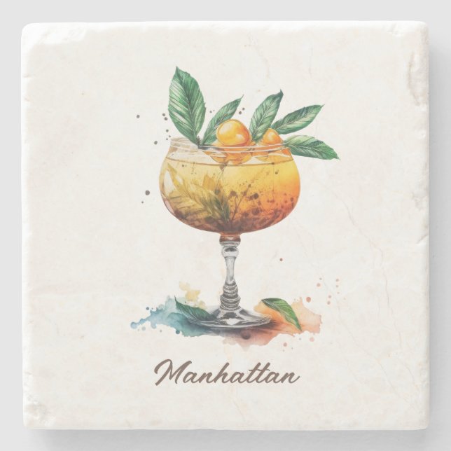 Coaster, Stone - Manhattan Coaster (Front)