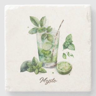 Coaster, Stone - Mojito Coaster