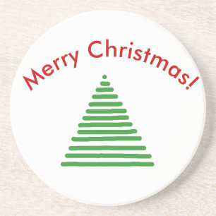 Coaster - Stylized Tree with Curved Text