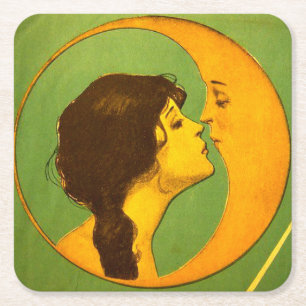 Coaster - Vintage the Lady and the Moon