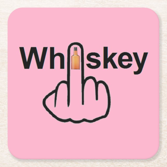 Coaster Whiskey Flip (Front)