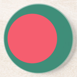 Coaster with Flag of Bangladesh