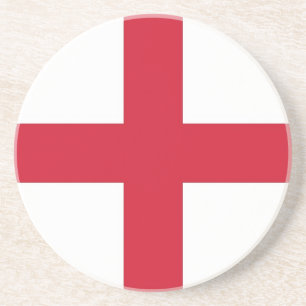 Coaster with Flag of England