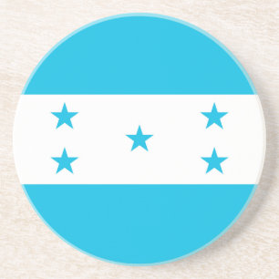 Coaster with Flag of Honduras