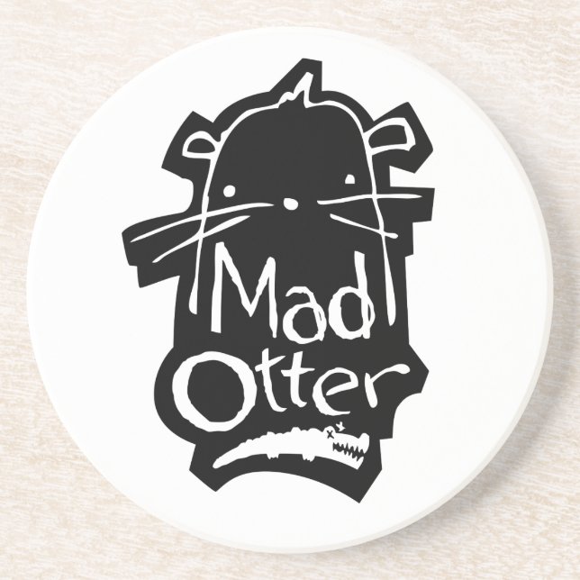 Coaster with Mad Otter logo (Front)