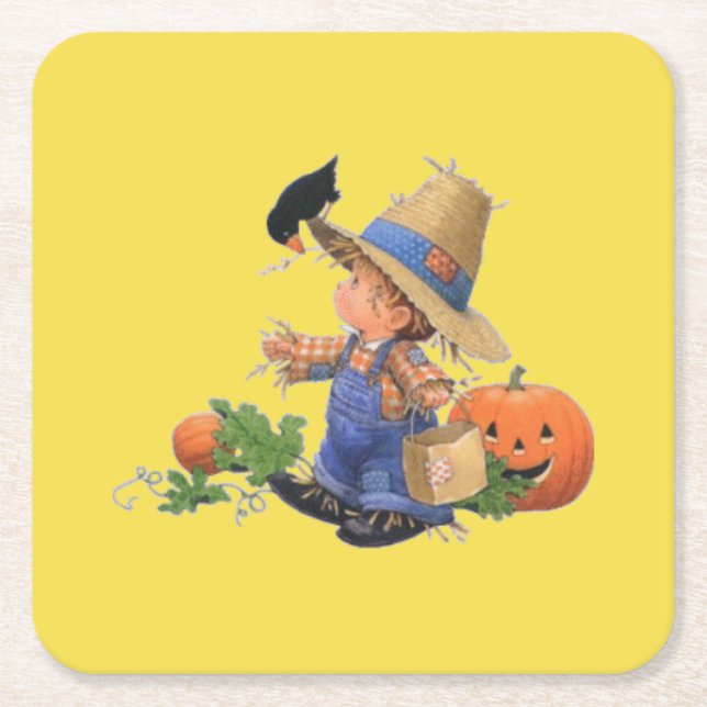 Coaster with Scarecrow (Front)