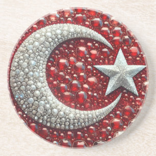 Coaster with Turkish Colours Design