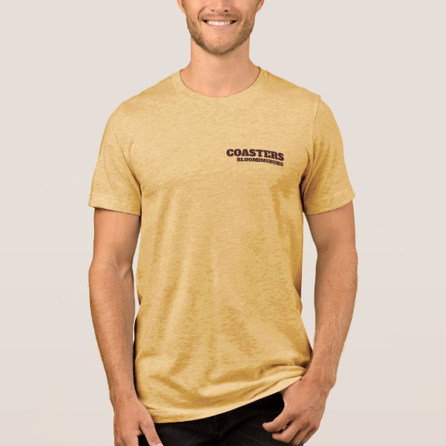 Coasters 2025 Tri-Blend shirt (Front)
