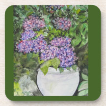 Coasters 6 pack Hydrangeas