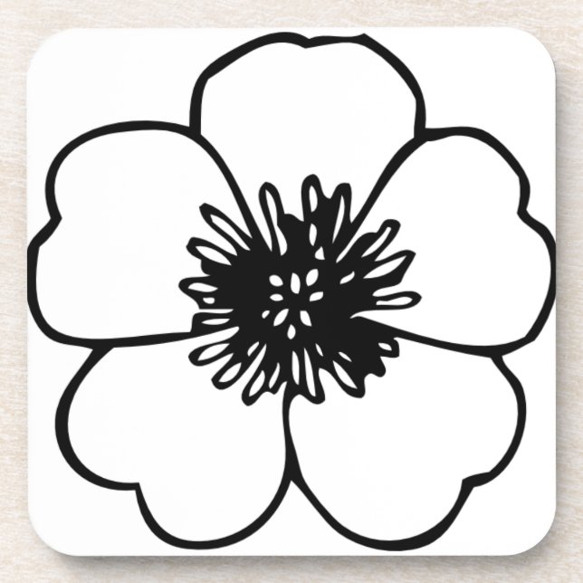 Coasters-Flowers-10 Coaster (Front)