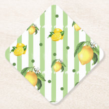 Coasters lemon design